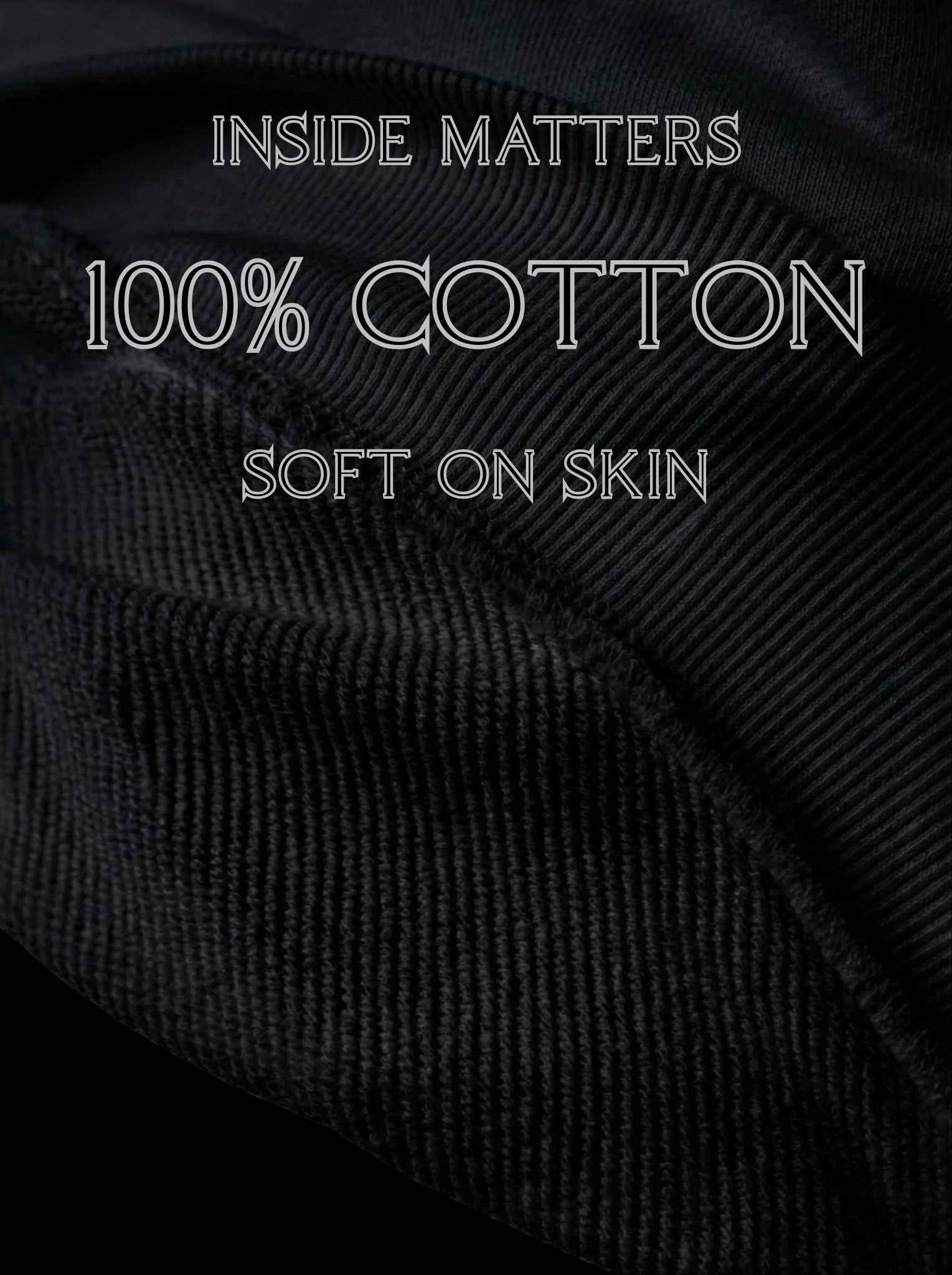 Black Premium French Terry Sweatpants