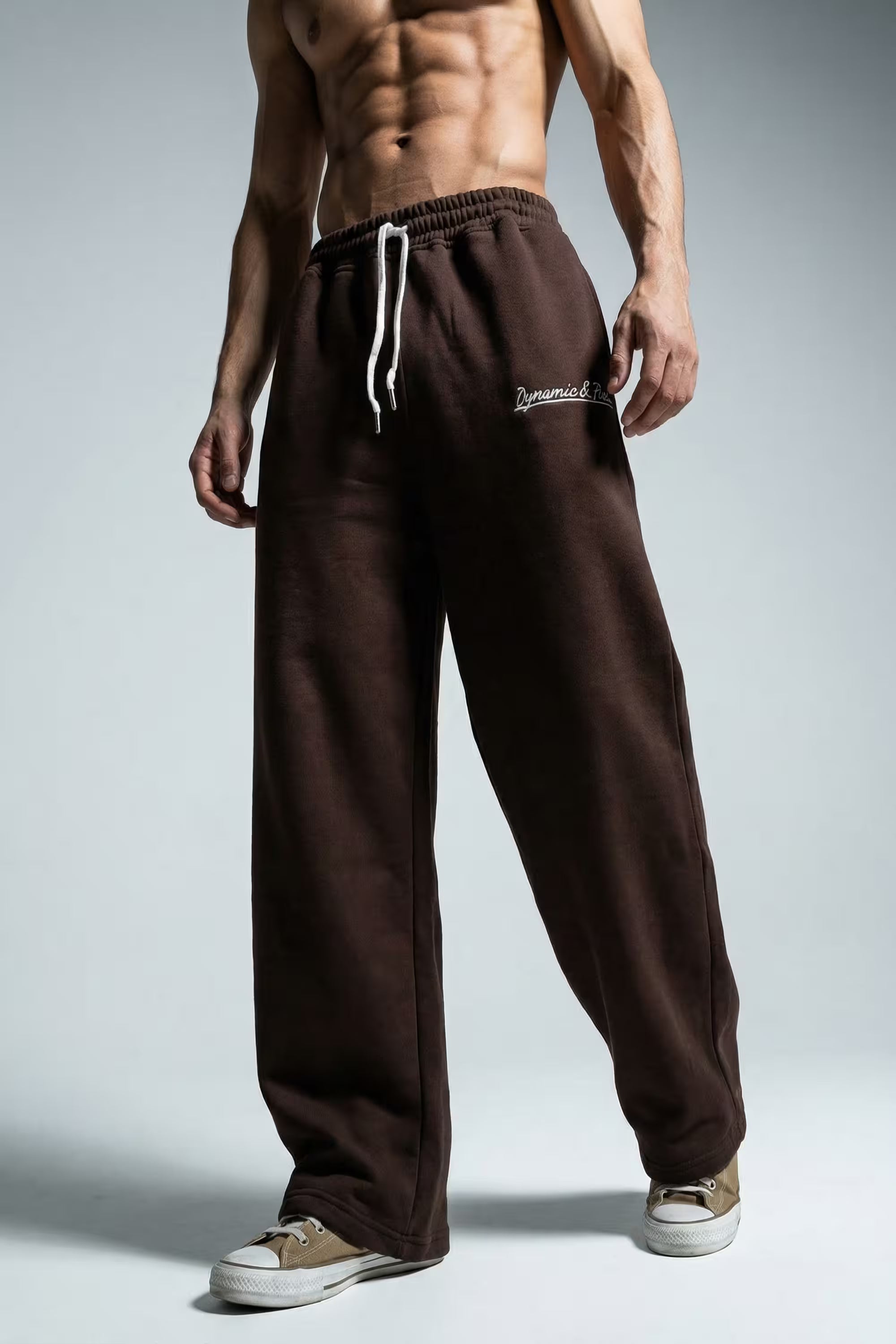 Brown Premium French Terry Sweatpants