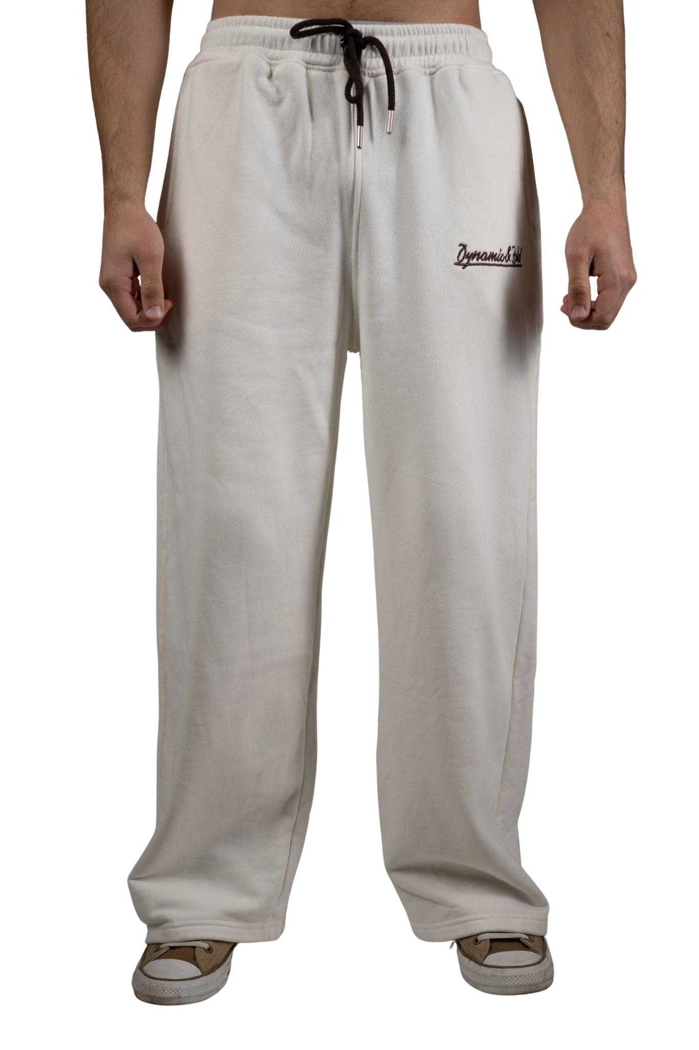 White Premium French Terry Sweatpants