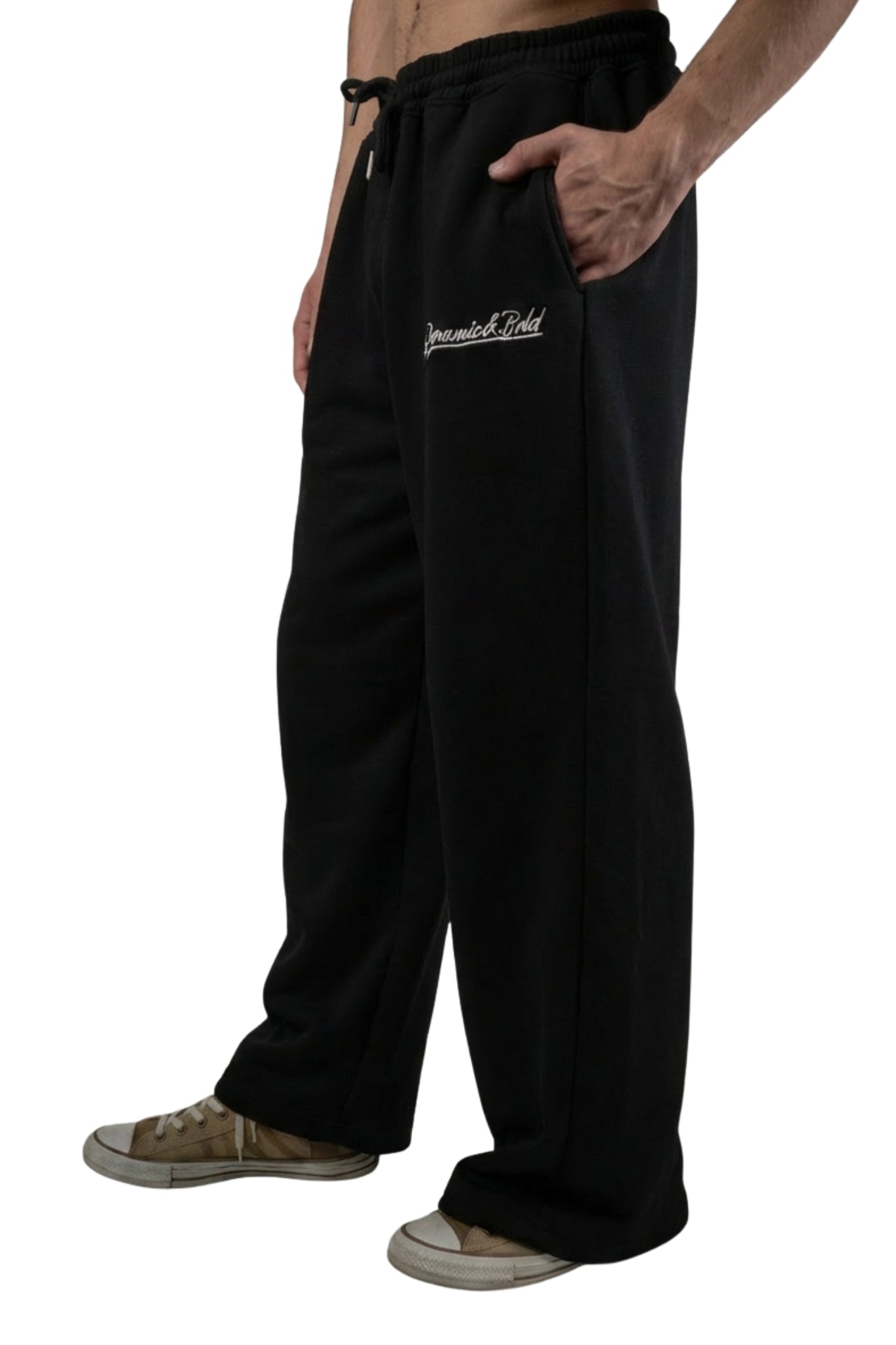 Black Premium French Terry Sweatpants
