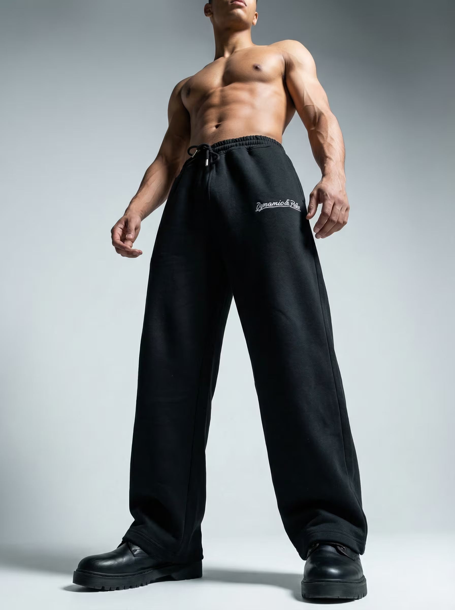 Black Premium French Terry Sweatpants