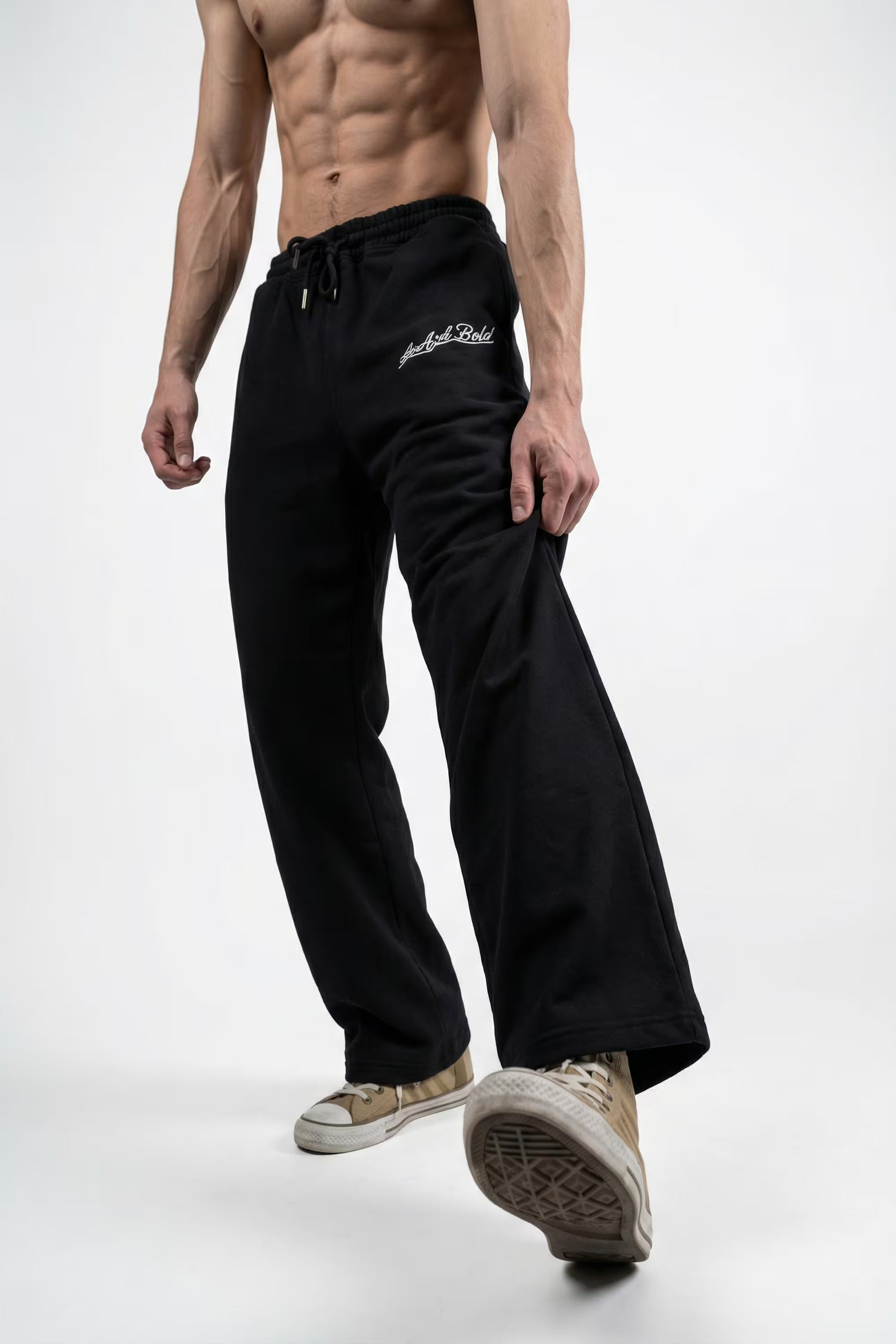 Black Premium French Terry Sweatpants