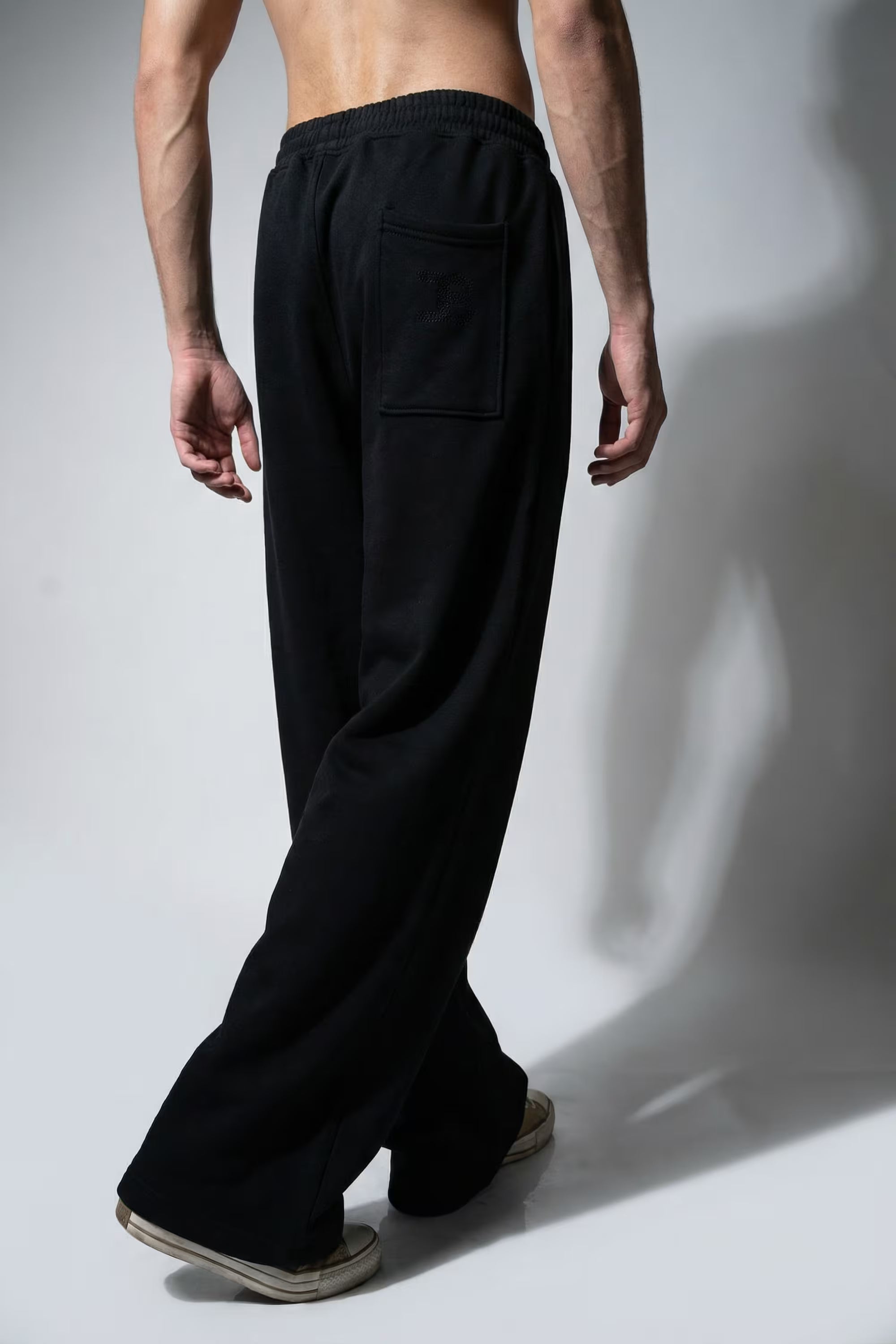 Black Premium French Terry Sweatpants